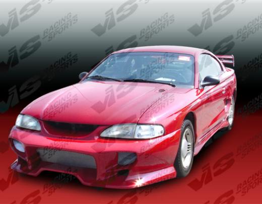 VIS Racing Fiberglass Invader Body Kit 1994-98 Ford Mustang - Click Image to Close